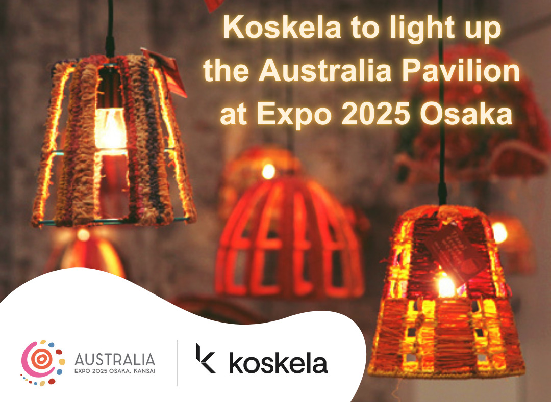 Koskela announcement featuring lights to be displayed at the pavilion